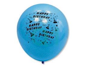 12吋生日快樂圓型氣球/3入BI-03022