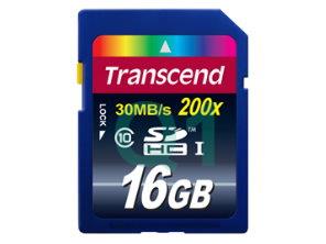 創見-記憶卡 SDHC 16GB